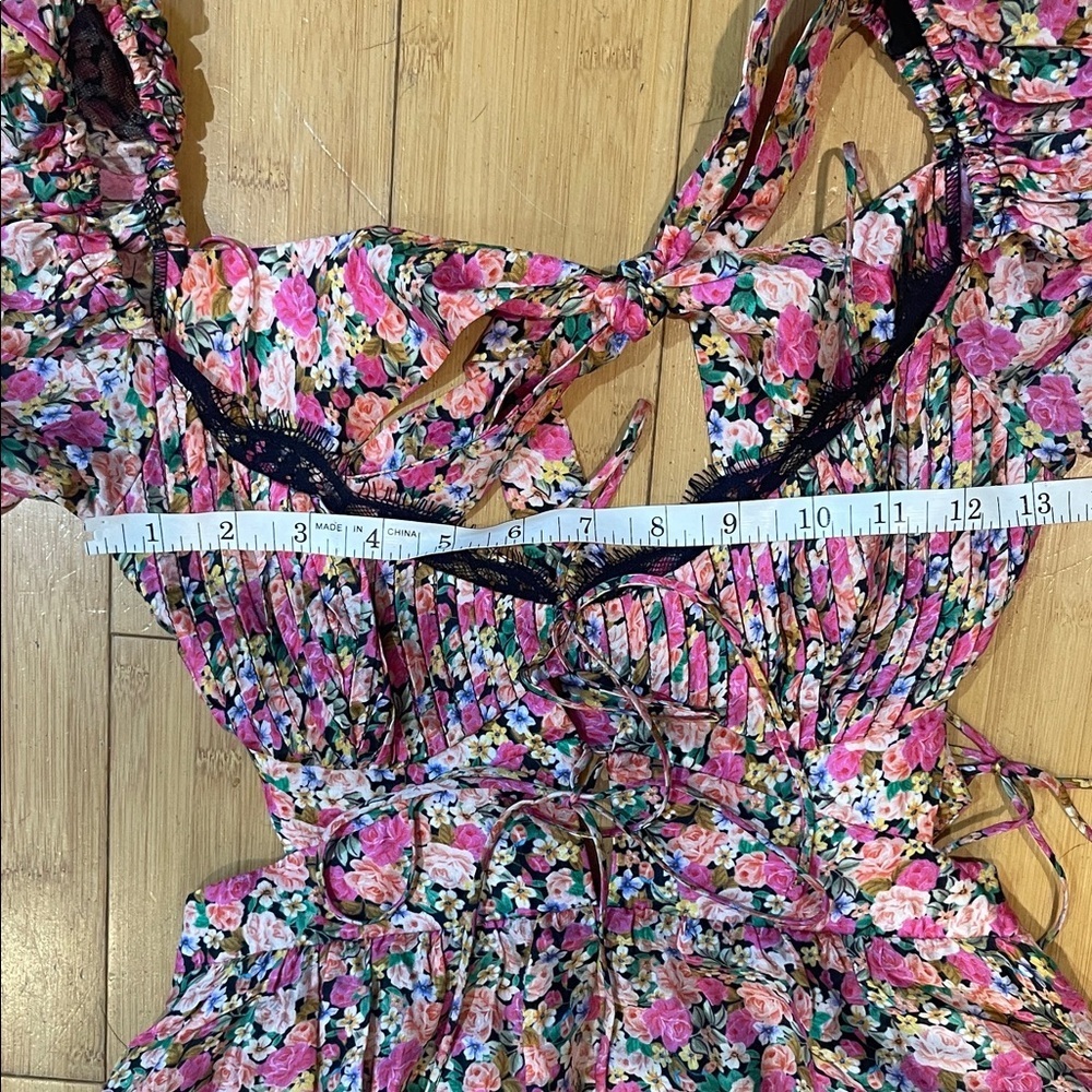 For Love & Lemons Isadora Midi Dress NWOT - Picture 14 of 16